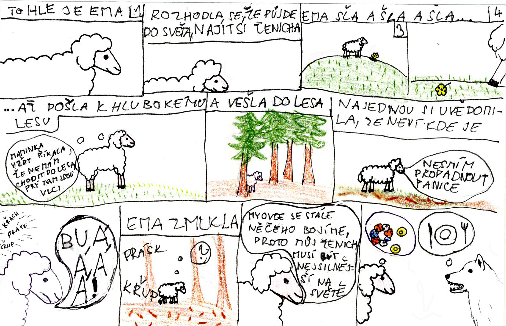Ovečka Ema- 1. díl 